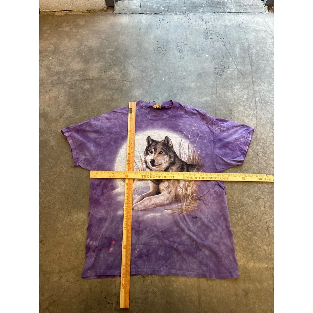 Vintage 2001 The Mountain Wolf Nature Shirt Size XXL